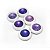 Glitter Para Unhas - Kit com 6 unidades - Imagem 4