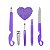 Kit Manicure com 6 peças - Coração - Imagem 4