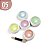 Pó para Decoração de Unhas - Kit com 5 Unidades - Imagem 1