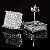 Brinco quadrado studs - Imagem 1