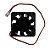 Ventoinha Cooler Fan DC12V 40X40X10 - Kit 3 Pças - Imagem 3