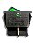 Chave Gangorra KCD4-201N - ON-OFF Verde - Kit 10 Peças - Imagem 2