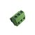 Borne KRE MX103 3V Femea 45º 5.0MM Verde - Kit 50 Unidades - Imagem 2