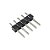Barra de pinos Simples 1X05X180C 2,54MM - Imagem 1