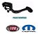 Pedal acelerador eletronico Fiat Mobi Argo Cronos Original 52041163 - Imagem 2