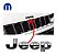 Letreiro Jeep cromado capo original Jeep Renegade até 2021 51953599 - Imagem 1