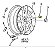 Porca roda original S10 Onix Spin Cobalt 09598708 - Imagem 4