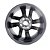 Jogo roda liga leve aro 15 grafite Ecosport My 2021 J7BC1007FB48 - Imagem 3