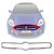 Friso grade dianteira cromado Fiat Bravo 2011 a 2015 original 735441573 - Imagem 3