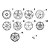 Kit  16 Unidades Parafuso Roda Liga Leve Fiat Strada Uno Original 60658212 - Imagem 4