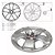 Calota Aro 16 Cinza Metalizado Fiat Toro 2016  2019 Original - Imagem 3