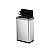 Lixeira com tampa automática 50l inox - Imagem 1