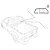 Vidro com Vigia Fiat Strada 2014 a 2019 Original 51914889 - Imagem 6