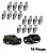 Jogo 16 Balancim Renegade Toro Compass 2.0 Diesel Original 55186463 - Imagem 2