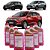 Kit 7 Aditivo Radiador Pronto Para Uso Rosa 19525818 Acdelco - Imagem 1