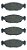 Pastilha De Freio Gm Corsa Wind 2000 2001 2002 - Imagem 4