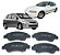 Pastilha De Freio Dianteiro S.y.l Honda Civic E Fit - Imagem 1