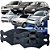 Pastilha De Freio Diant Ford Escort 1.8 16v Sw 1997 Á 2009 - Imagem 1