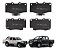 4 Pastilhas Freio Dianteira Hilux 4x4 Taro 2.5 4 Runner 3.0 - Imagem 1