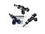 Jogo 3 Bicos Injetor Sandero Logan Kwid 1.0 3 Cilindros Orig - Imagem 2