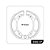 Lona Patim Freio Titan 150 160 Fan 150 Tras/diant Cobreq - Imagem 3