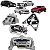 Kit Coxim Motor Câmbio Mercedes A200 B200 Cla200 Gla200 A2462402517 / A2462400617 / 2462401209 / 2462400809 - Imagem 1