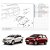 Tampa Porta Luvas Fiat Novo Palio Attractive 2013 Original - Imagem 5