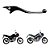 Alavanca Honda Freio Cb300/cbx250/cg125/cg250 2000-2024 - Imagem 1