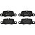 Pastilha Freio Traseiro Brembo Porsche Panamera 2009 a 2022 P65020 - Imagem 3