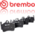 Pastilha Freio Traseiro Brembo Porsche 718 Boxster E Cayman P65028 - Imagem 2