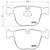 Kit Pastilha Freio Traseiro Brembo Passat Tiguan Allspace Golf GTI Jetta Audi A4 P85124T - Imagem 6