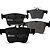 Kit Pastilha Freio Traseiro Brembo Passat Tiguan Allspace Golf GTI Jetta Audi A4 P85124T - Imagem 5