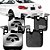 Kit Pastilha Freio Traseiro Brembo Bmw M M2 M3 M4 F80 F82 F83 P06087T - Imagem 3