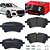 Pastilha Freio Traseiro Brembo Audi A4 A5 A6 Q5 SQ5 2020 A 2023 P85186T - Imagem 1