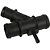 Flange D'água Audi A3 2.0 Turbo Fsi Sportback Jetta Golf Passat Aspirada 1K0121087H - 30102294 - WG1807369 - M5522J - Imagem 2
