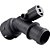 Flange Conexão Inferior Radiador Fox New Beetle Golf Fox Bora A3 1.8 2.0 1J0121619A - 1J0122291A - 1J0122291F - M5513K - Imagem 3