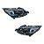 Par Farol Dianteiro Masc Negra Original Peugeot 2008 2016/24 - Imagem 2