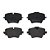 Pastilha Freio Dianteiro Brembo 320i G20 Série X1 X2 X3 X4 Z4 Mini Cooper S P06093 - Imagem 4