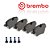 Pastilha Freio Dianteiro Brembo 320i G20 Série X1 X2 X3 X4 Z4 Mini Cooper S P06093 - Imagem 3