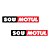 Adesivo Motul 14 Cm X 2,3 Cm 2 Unidades Carro e Moto - Imagem 1
