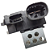 Resistência Da Ventoinha Citroen C3 C4 DS3 Peugeot 206 208 307 308 408 9662872380 - 9649247680 - 9659799080 - 9662872304 - Imagem 1