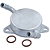 Trocador Resfriador de Calor Cambio Toyota Corolla Yaris Fiat Strada Fastback Pulse 7093537 - 2241001731 - Imagem 4