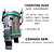 Flange Tubo Ar Da Turbina Audi A3 Jetta Virtus Nivus Tcross Polo Golf Tiguan Up 04E145875 04E145875A 04E145875F - Imagem 2