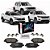 Pastilha Freio Traseira Compass Renegade Commander Ceramica F03B076189 - BC1809 - D1809 - 77367959 - 77367960 - - Imagem 1