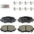 Pastilha Freio Traseira Compass Renegade Commander Ceramica F03B076189 - BC1809 - D1809 - 77367959 - 77367960 - - Imagem 3