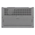 BASE INFERIOR DELL LATITUDE 7410 PRATA DP/N 0KWYWF 003YJ6 - Imagem 2
