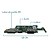 PLACA FILHA LEITOR DE CARTÃO/ USB/ AUDIO INSPIRON 5590/ 5598 DP/N 02DRNM - Imagem 2
