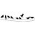 Stencil Litoarte 8,4x28,5 STE-235 Pássaros no Fio - Imagem 2
