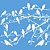 Stencil Litoarte 20x20 STXX-016 Pássaros em Galhos - Imagem 2