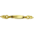 Puxador Alça Wings Asas P em Metal Dourado 7x1cm PM-1874 - Imagem 1